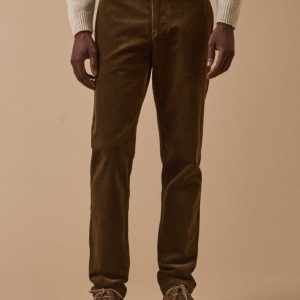 Chino velours regular homme
