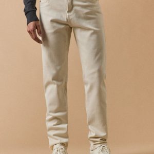 Jean écru regular homme coton biologique
