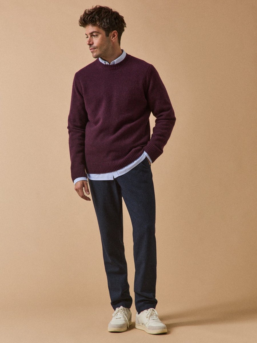 Pantalon taille élastiquée lainage homme – Image 7