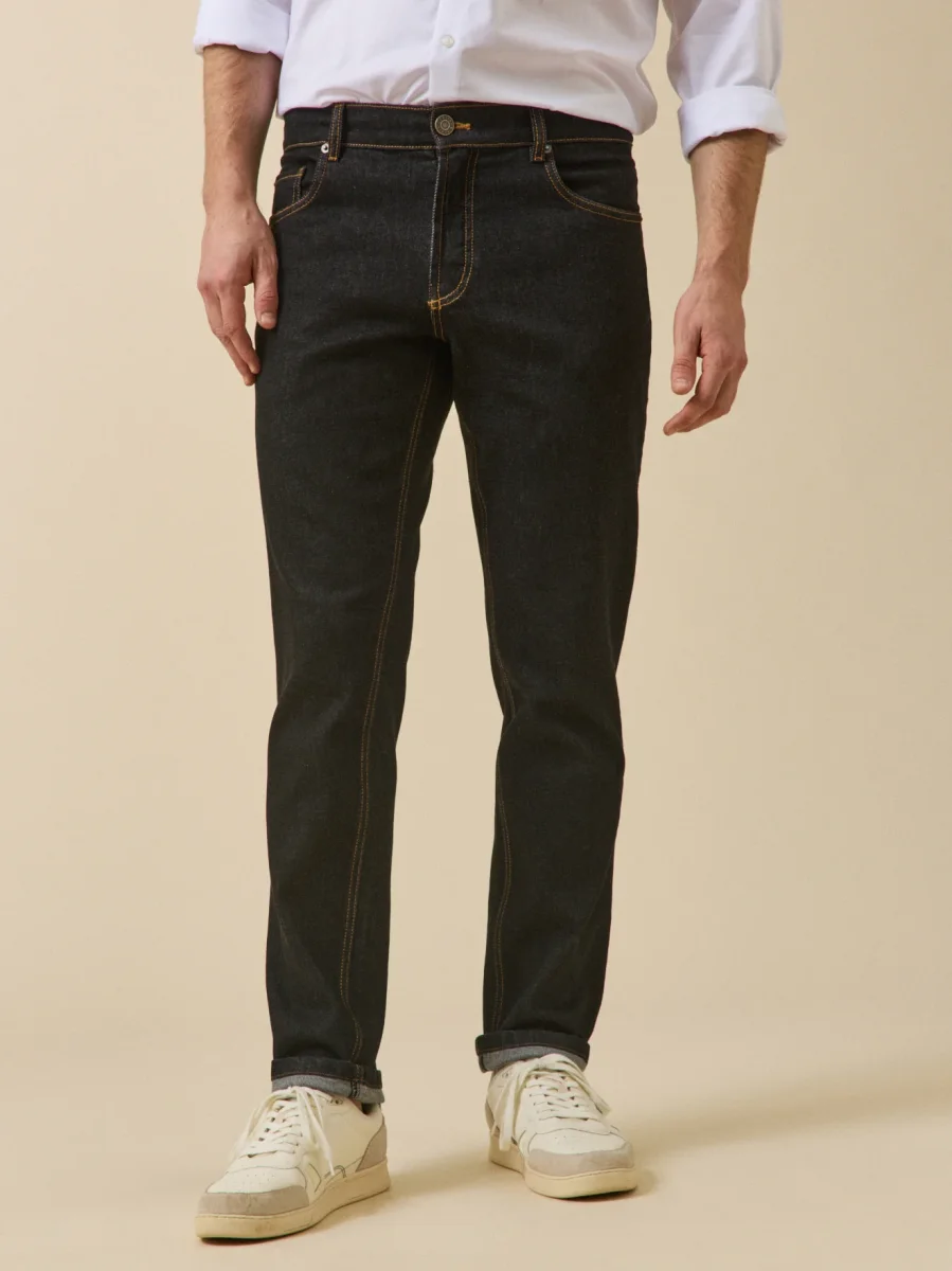 Jean regular homme coton biologique