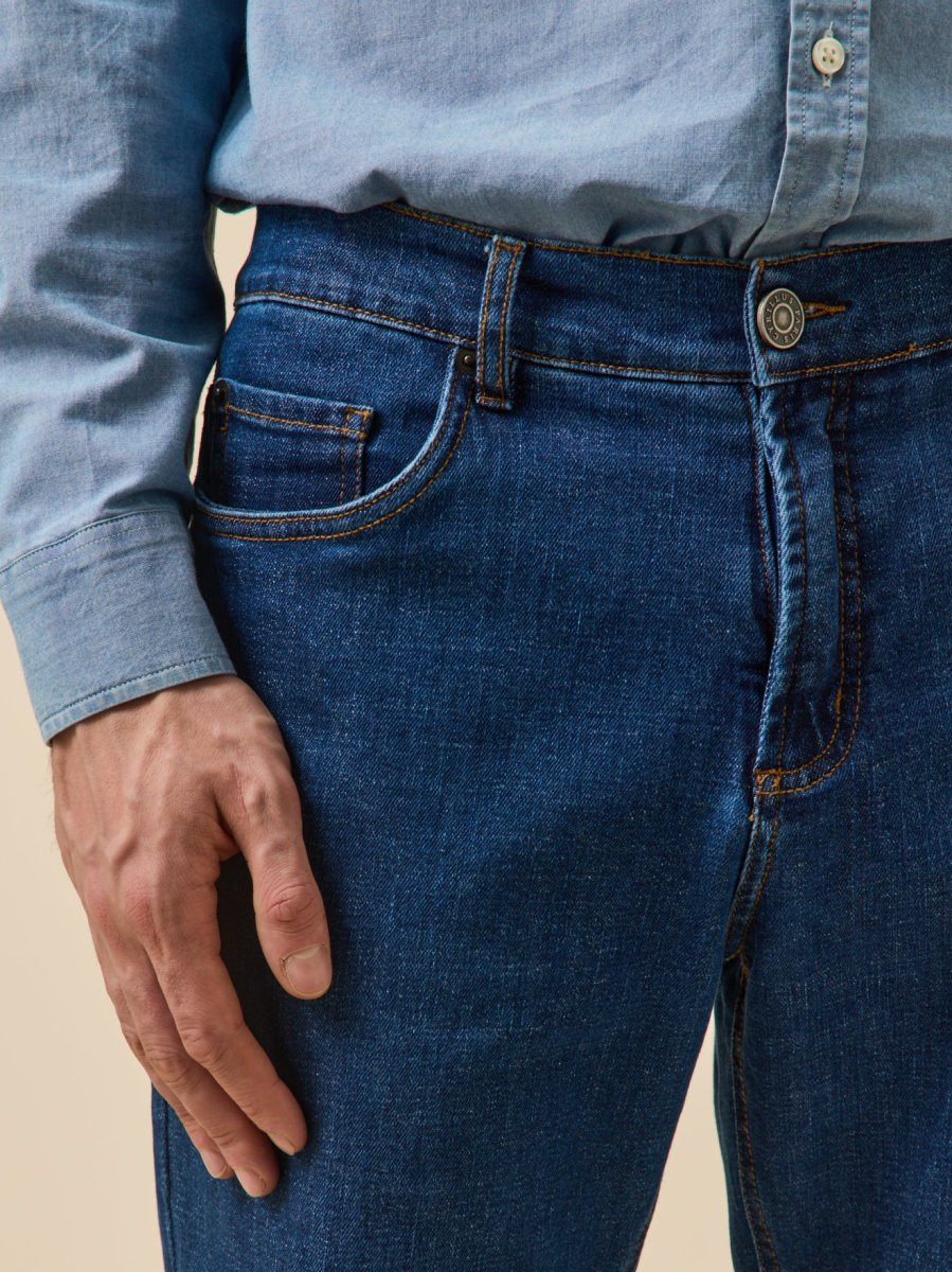 Jean regular homme coton biologique – Image 4