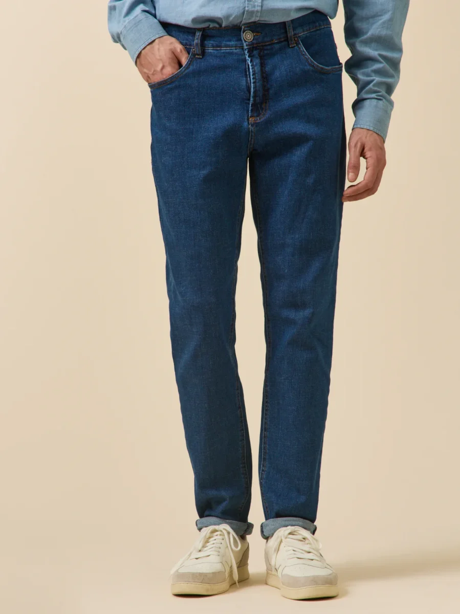 Jean regular homme coton biologique – Image 2