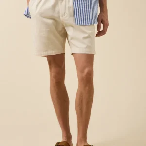 Bermuda sergé homme taille élastiquée