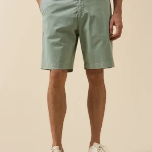 Bermuda chino homme coton stretch