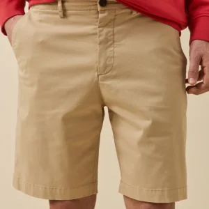 Bermuda chino homme coton stretch