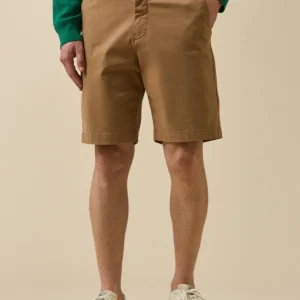 Bermuda chino homme coton stretch