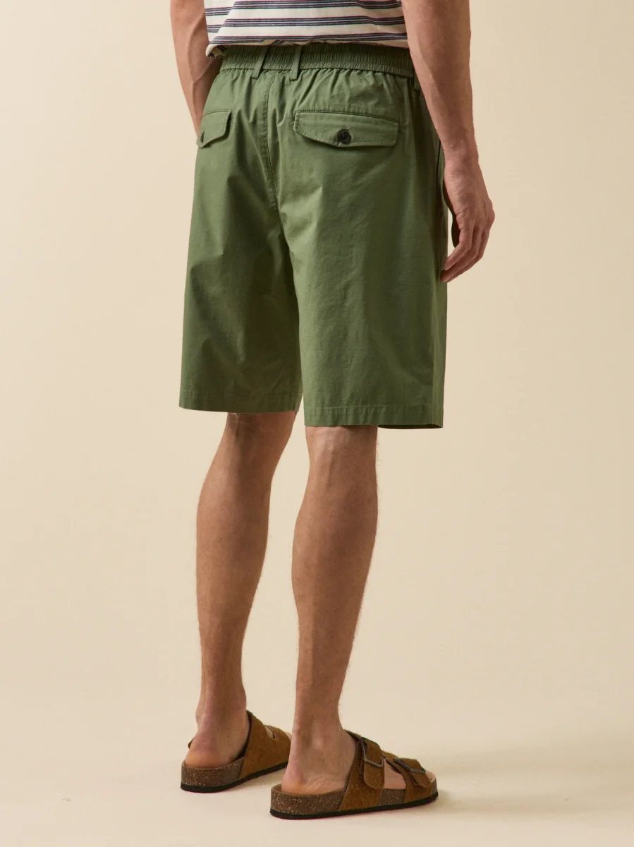 Bermuda taille élastiquée popeline craquante homme – Image 4