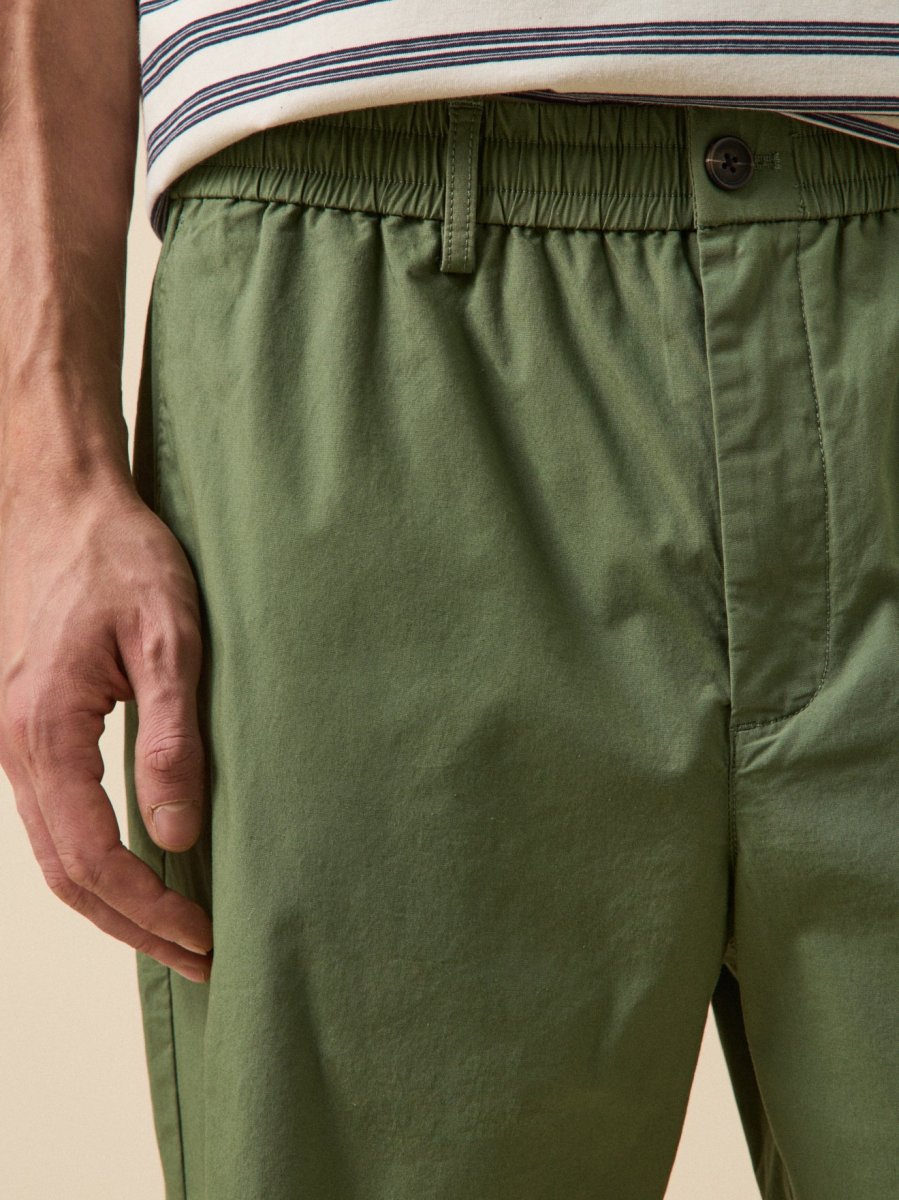 Bermuda taille élastiquée popeline craquante homme – Image 5