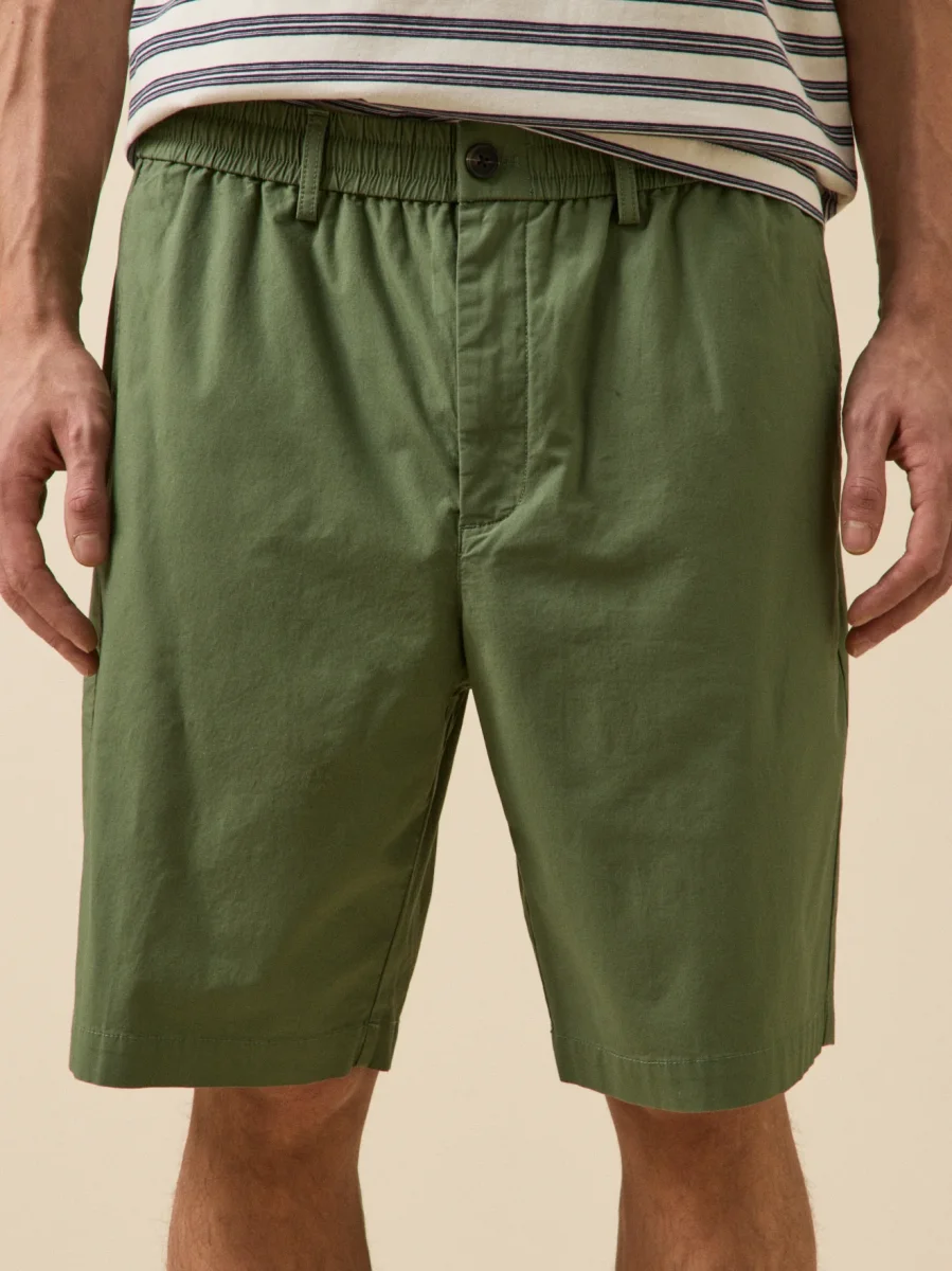 Bermuda taille élastiquée popeline craquante homme – Image 3