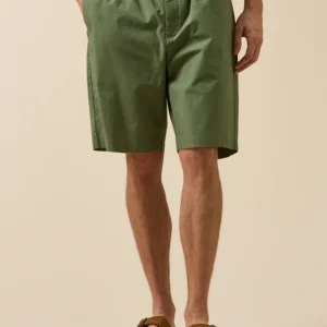 Bermuda taille élastiquée popeline craquante homme