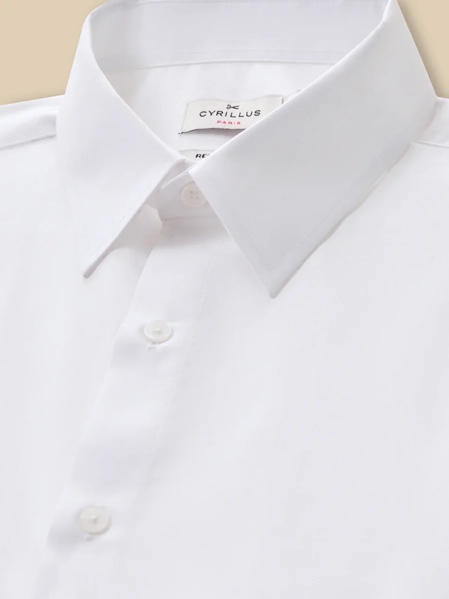Chemise Regular Fit homme popeline unie easy care – Image 6