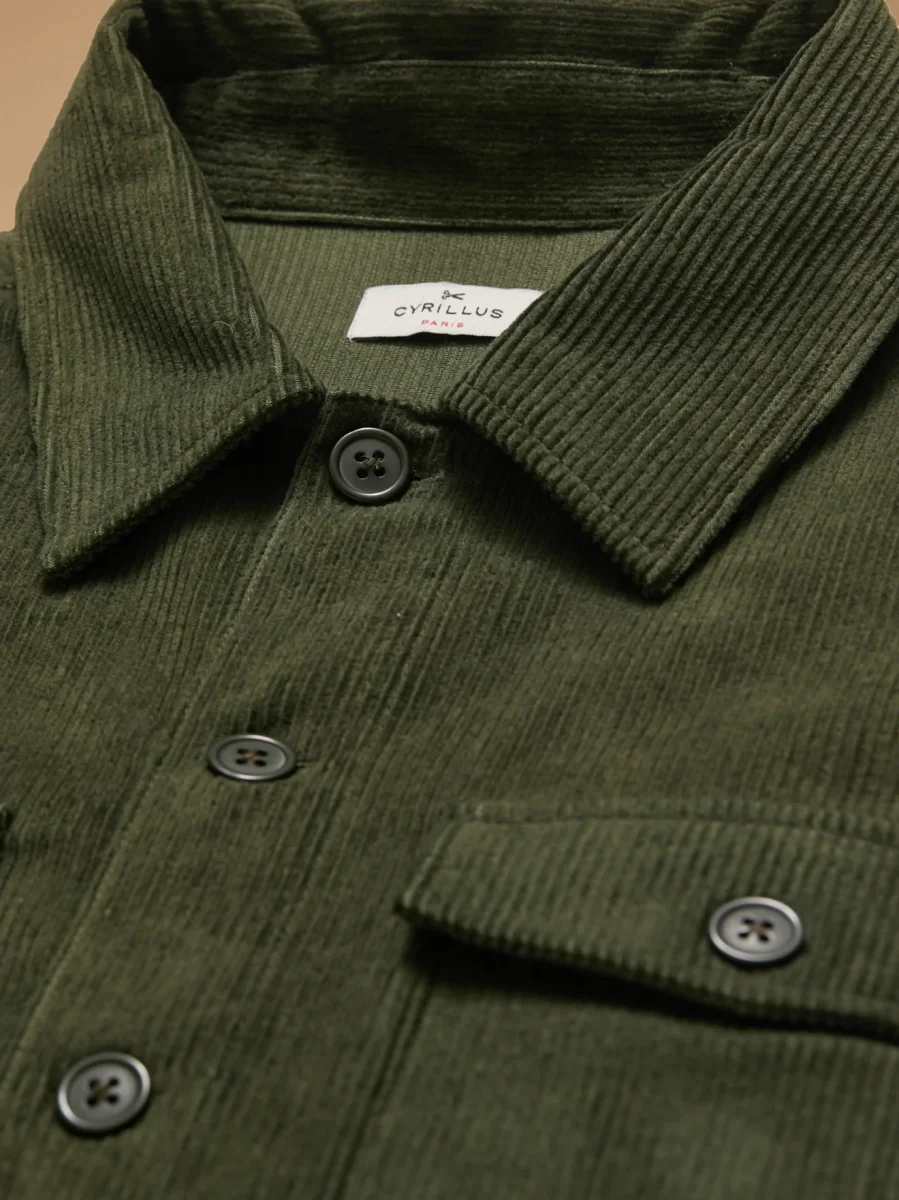 Surchemise velours côtelé homme – Image 9