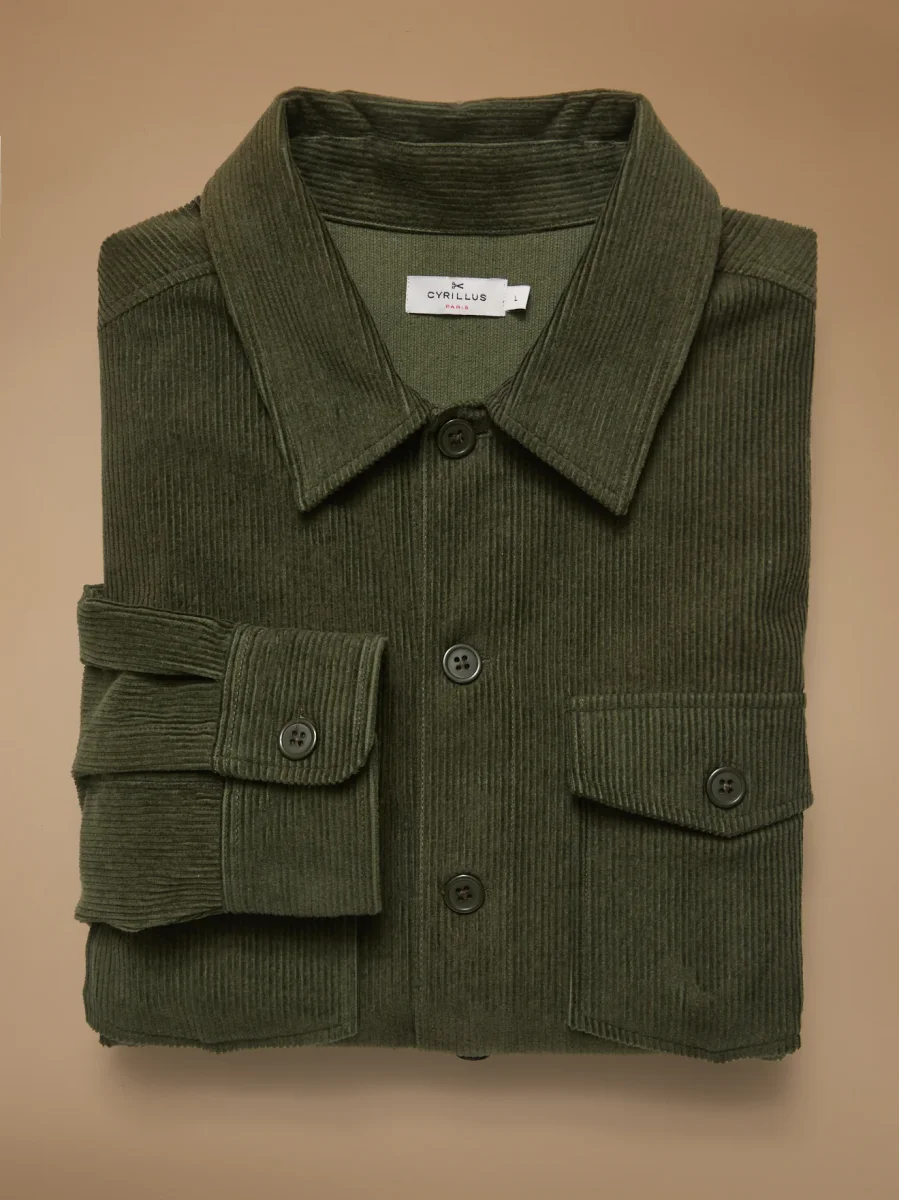 Surchemise velours côtelé homme – Image 8