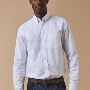 Chemise oxford homme coupe contemporaine