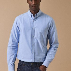 Chemise oxford homme coupe contemporaine