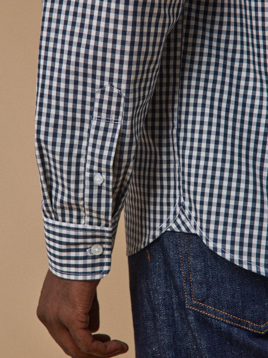 Chemise vichy homme coupe contemporaine – Image 5