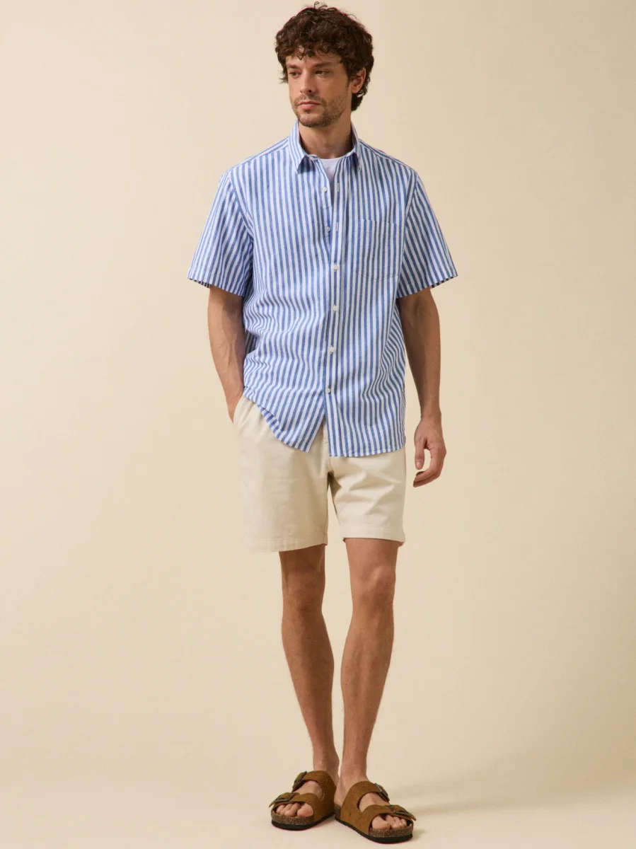 Chemise manches courtes homme coupe contemporaine – Image 6