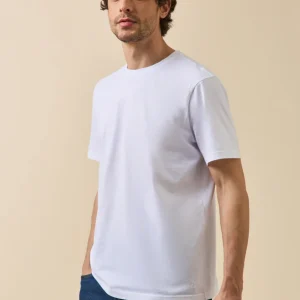 T-shirt uni homme coton biologique