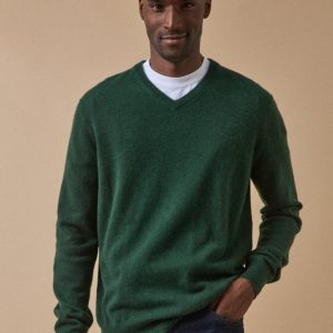 Pull col V homme - Collection Cachemire