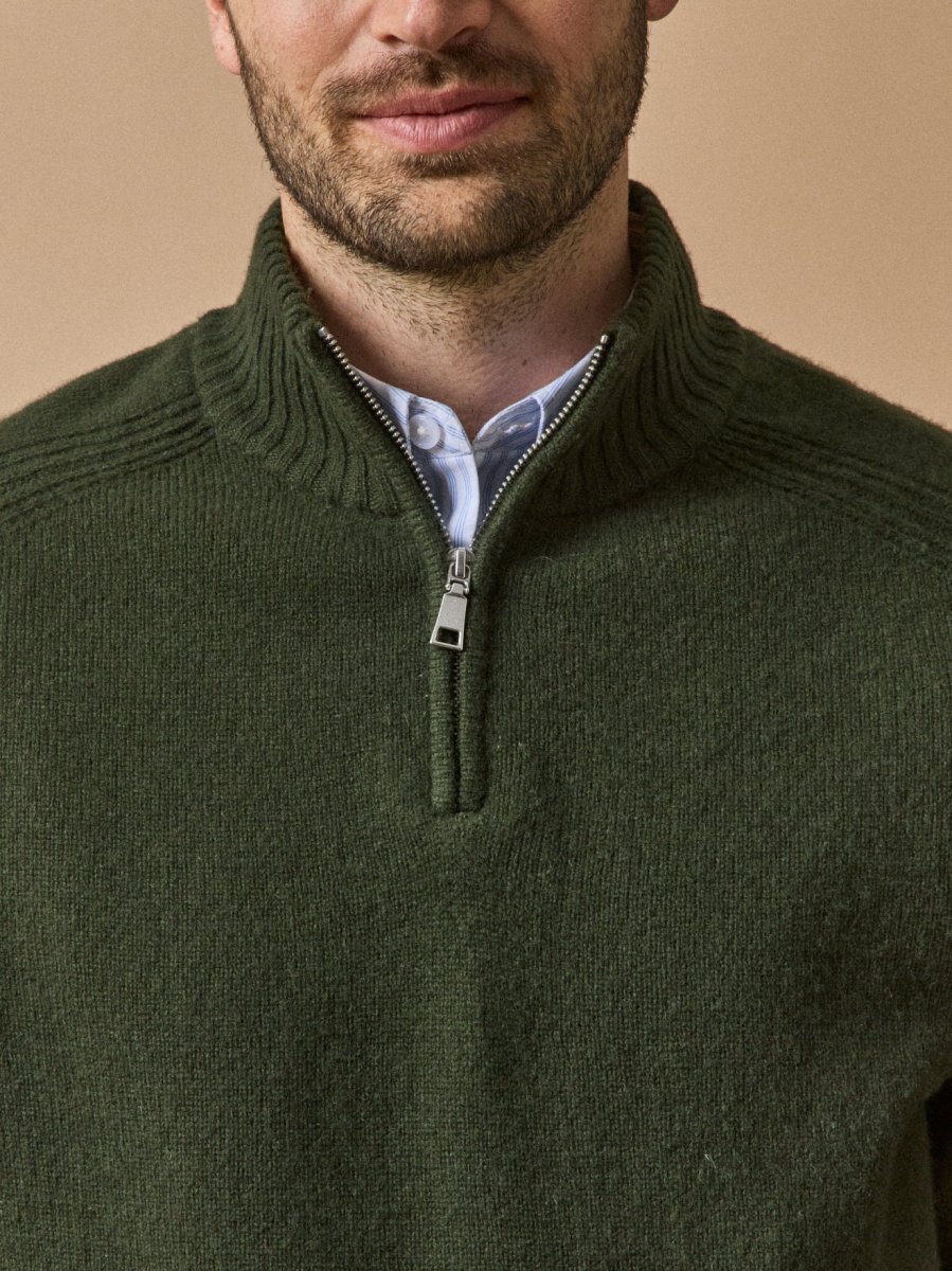 Pull col montant zippé Homme – Image 7
