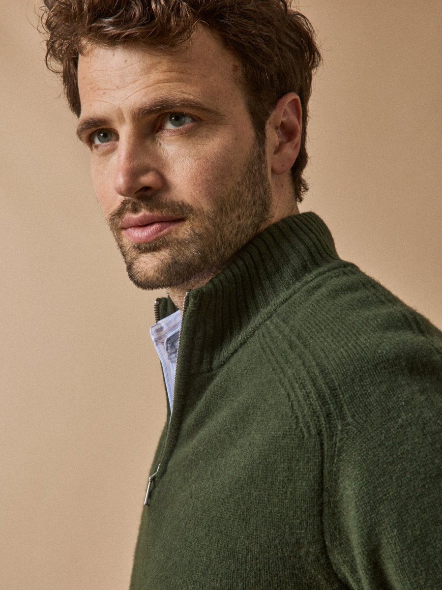Pull col montant zippé Homme – Image 4