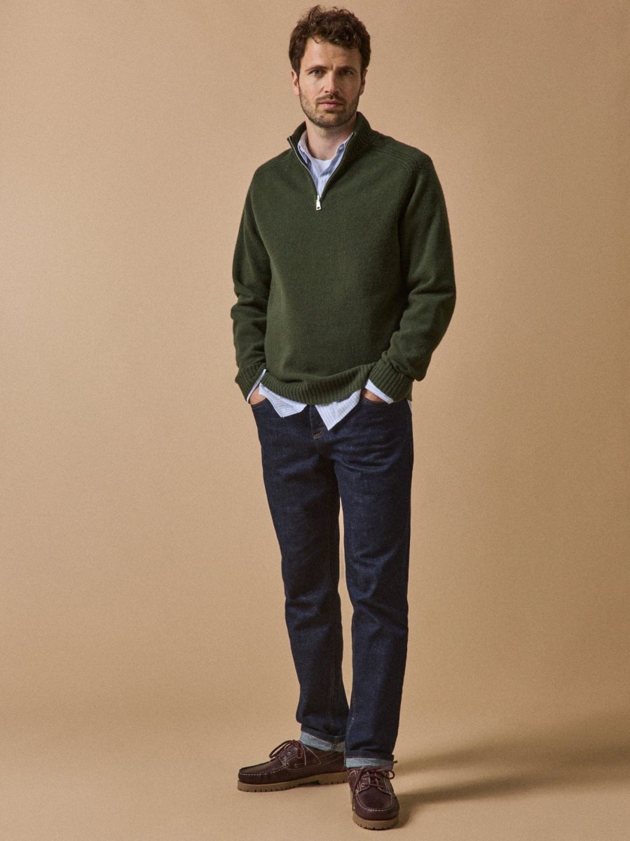 Pull col montant zippé Homme – Image 6