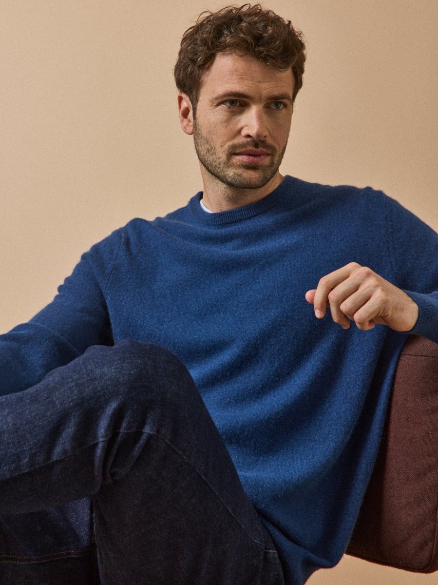 Pull col rond homme - Collection Cachemire – Image 2