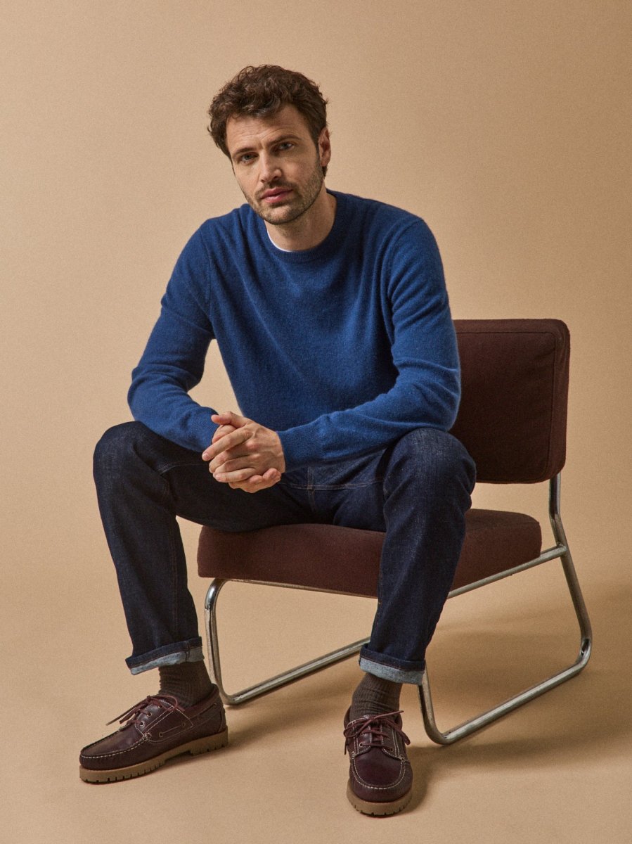 Pull col rond homme - Collection Cachemire – Image 7