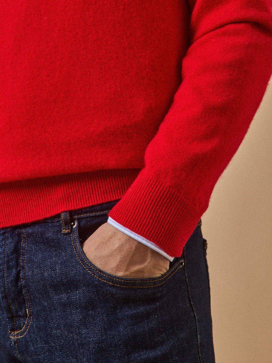 Pull col rond homme - Collection Cachemire – Image 6