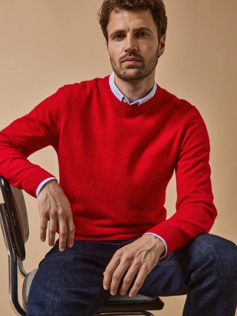 Pull col rond homme - Collection Cachemire – Image 2