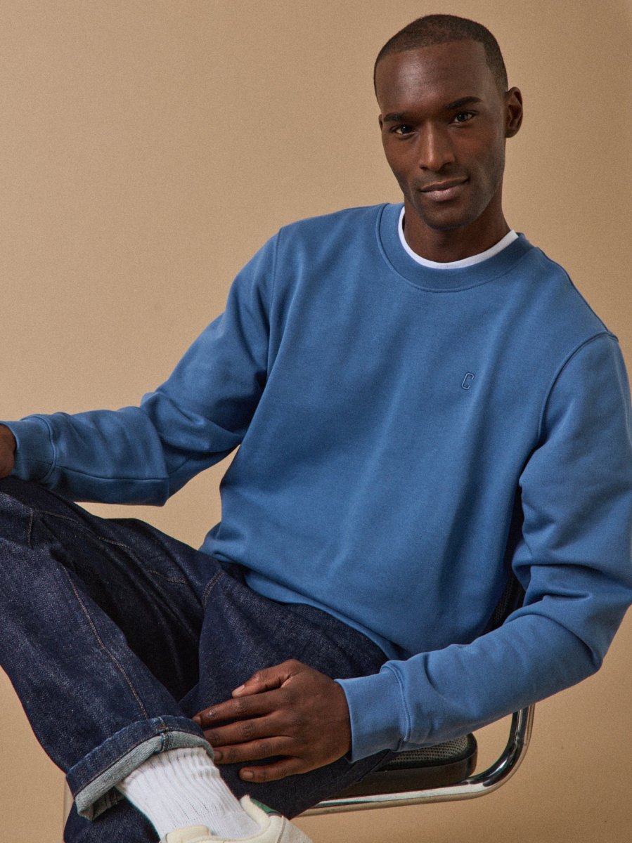 Sweat molleton homme coton biologique – Image 2