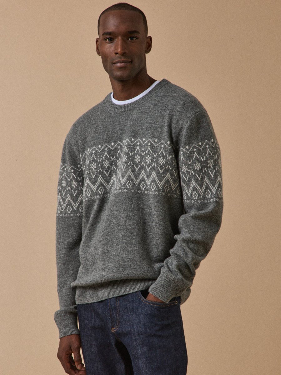 Pull jacquard homme – Image 3