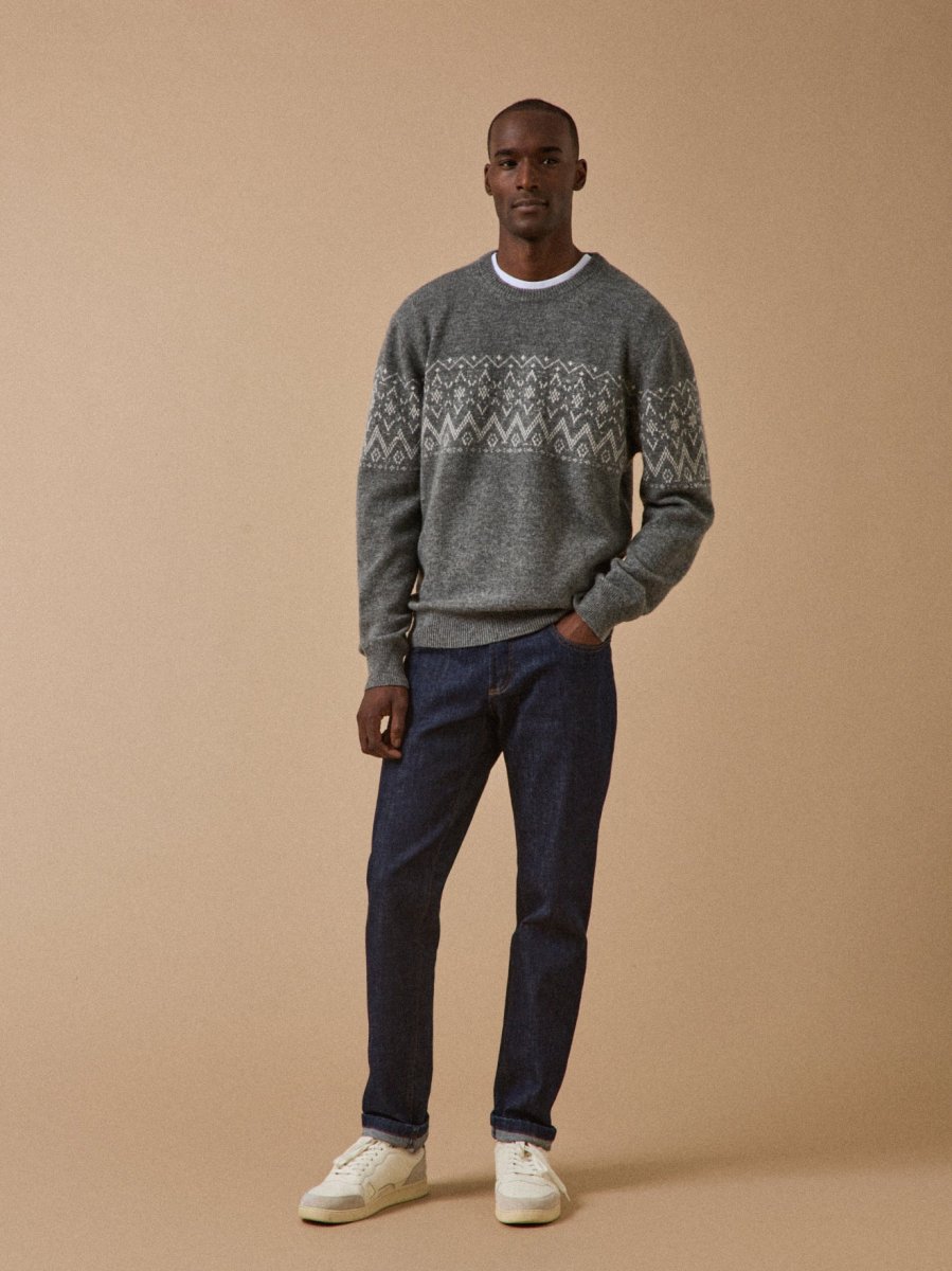 Pull jacquard homme – Image 6
