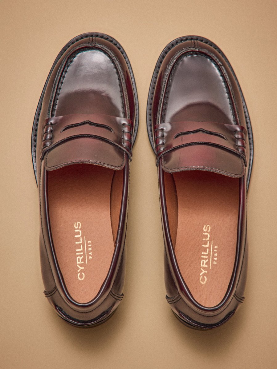 Mocassins cuir vernis femme – Image 8