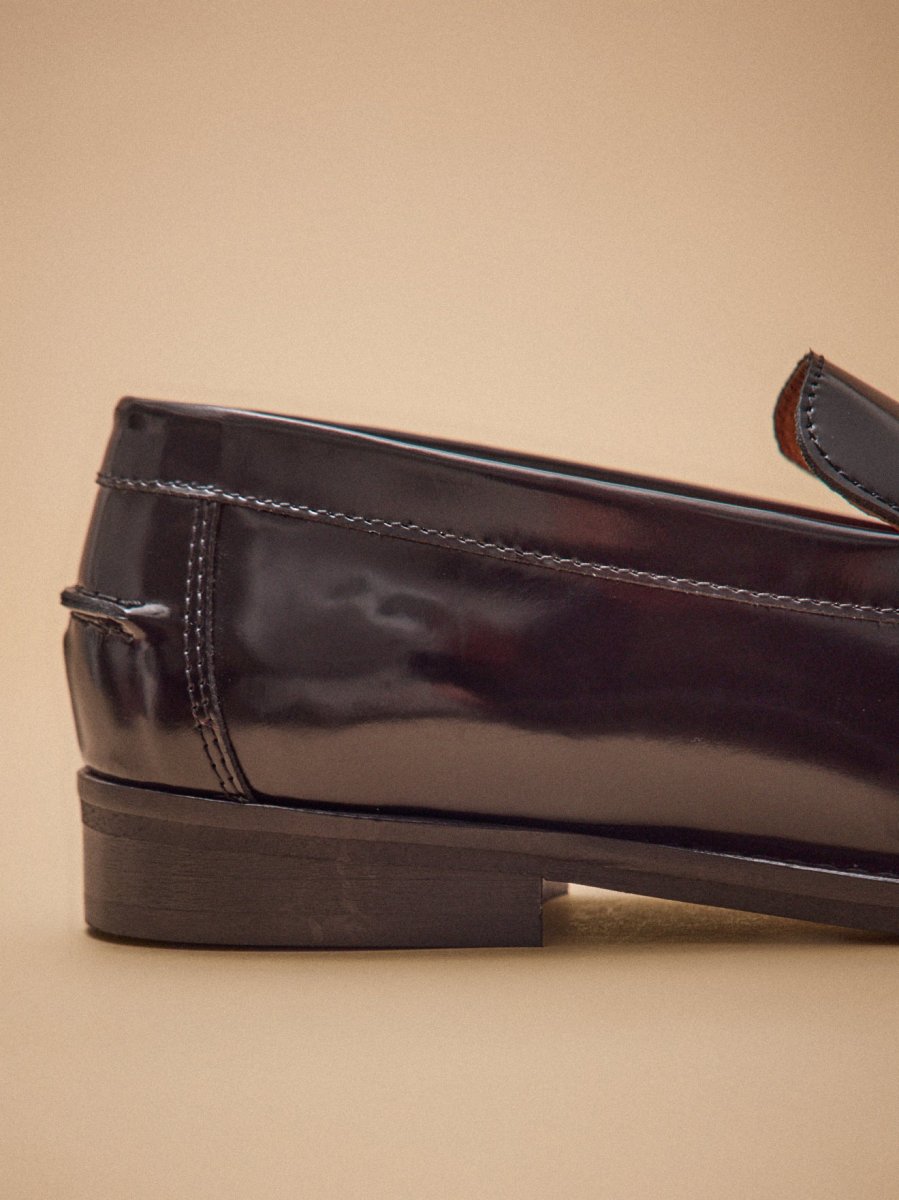 Mocassins cuir vernis femme – Image 5