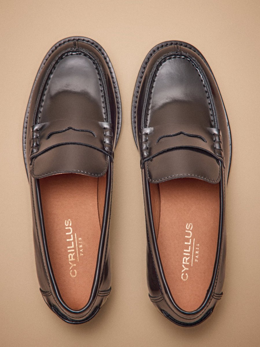 Mocassins cuir vernis femme – Image 8