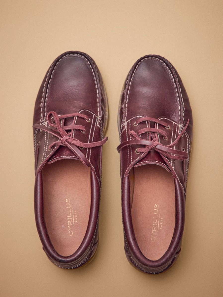 Chaussures bateau cuir homme – Image 9
