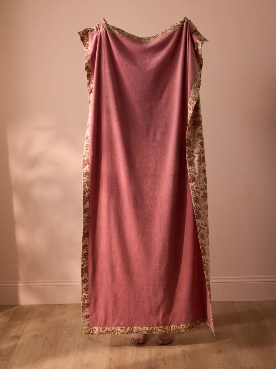 Fouta indienne doublée éponge – Image 3