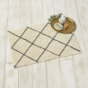 Tapis de bain croisillons