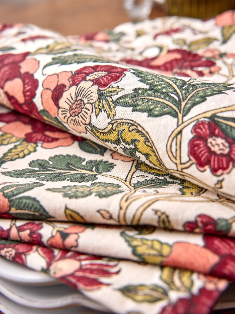 Serviette de table par lot de 4 - Collection Noël – Image 3