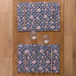 Set de table par lot de 2 imprimé Bella