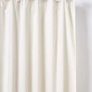 Rideau à nouettes en gaze de coton
