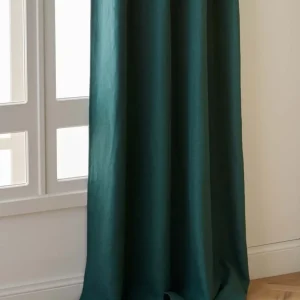 Rideau en lin occultant