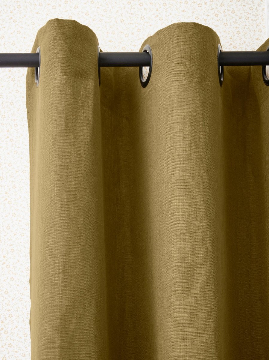 Rideau en lin à oeillets – Image 4