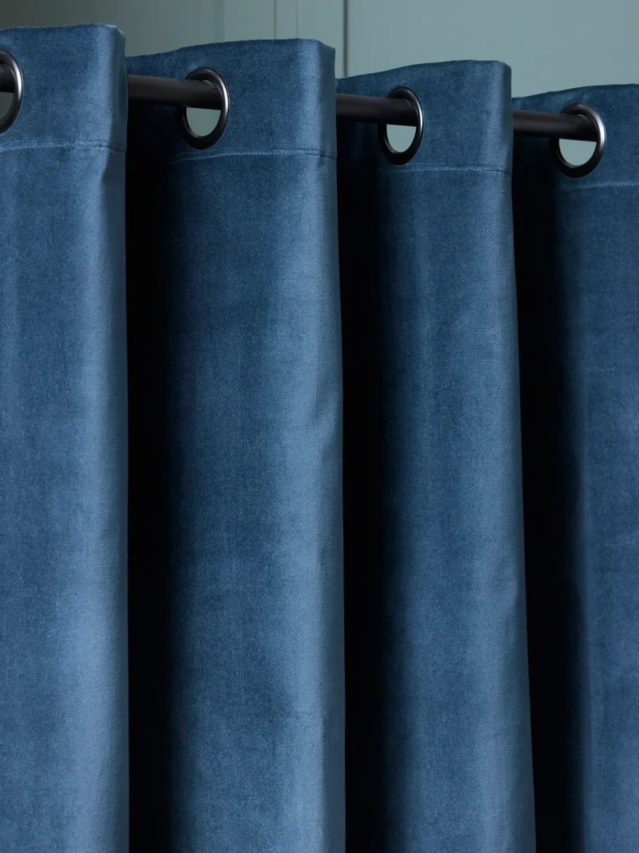 Rideau en velours ras à oeillets – Image 3