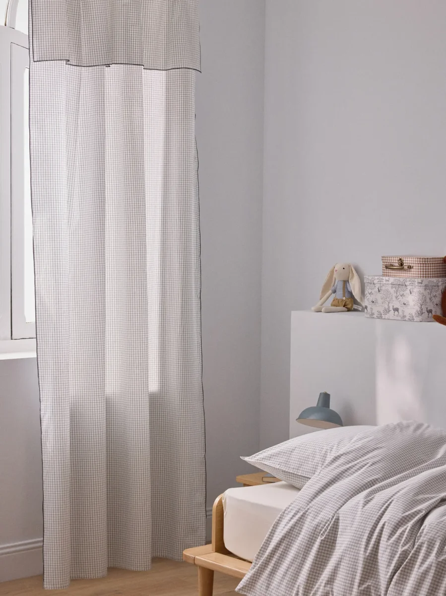 Panneau voile de coton fil à fil petits carreaux – Image 5