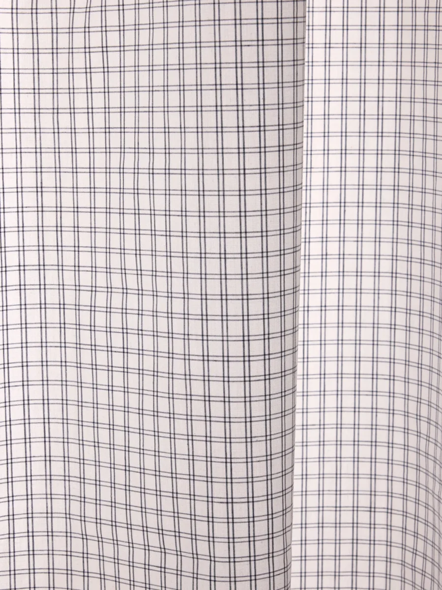 Panneau voile de coton fil à fil petits carreaux – Image 3