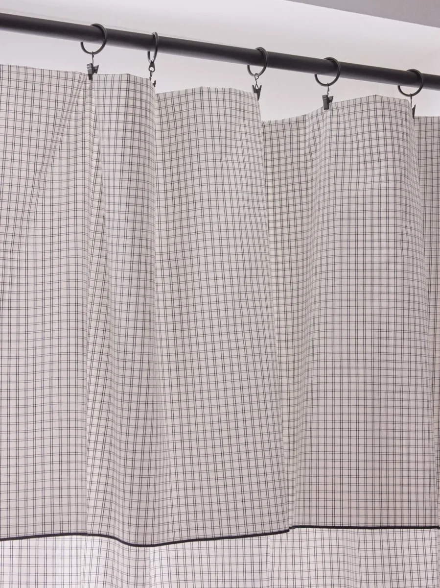 Panneau voile de coton fil à fil petits carreaux – Image 4