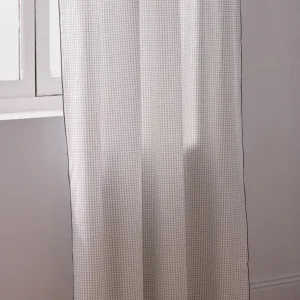 Panneau voile de coton fil à fil petits carreaux