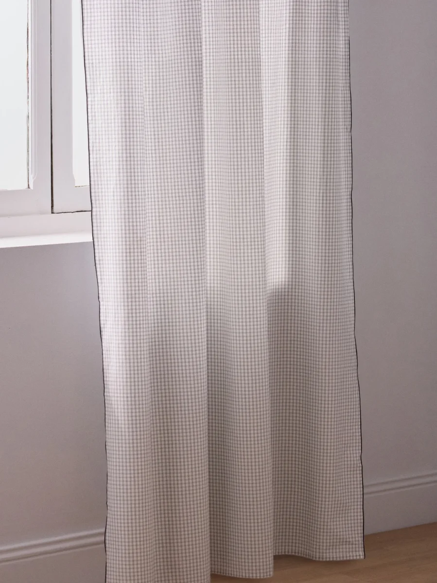 Panneau voile de coton fil à fil petits carreaux – Image 2